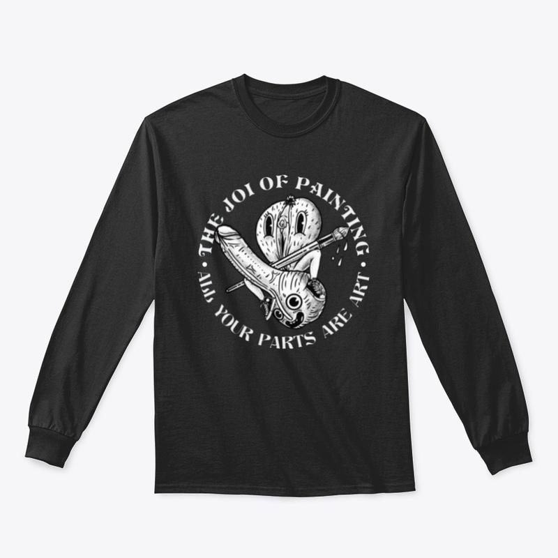 ALL YOUR PARTS ARE ART LONG SLEEVE TEE